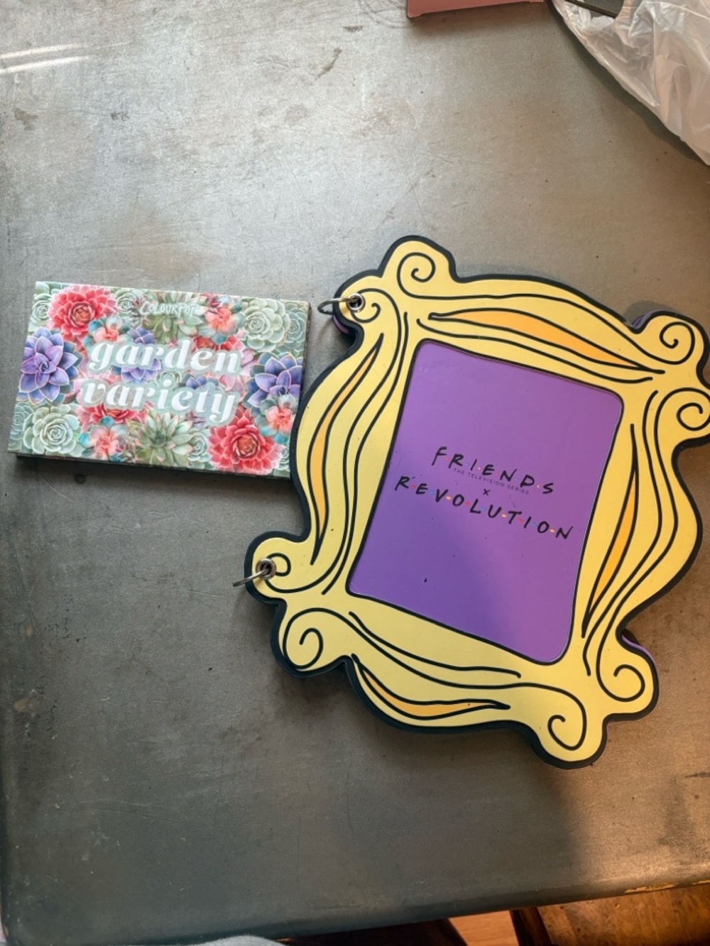 Colour pop and revolution eyeshadow palettes